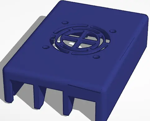Raspberry pi 4 moded case
