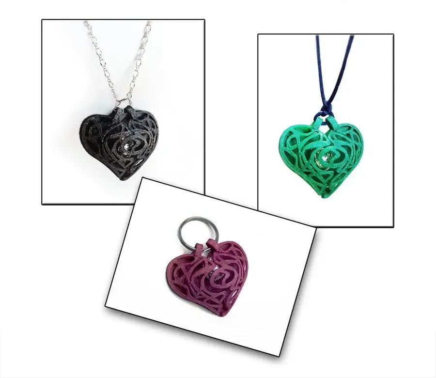 heart pendant for Valentine's Day
