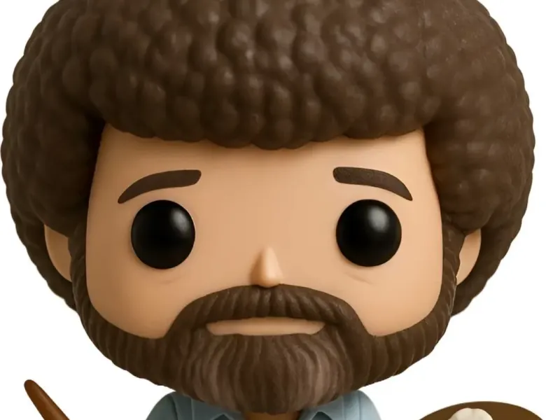 bob ross funko pop