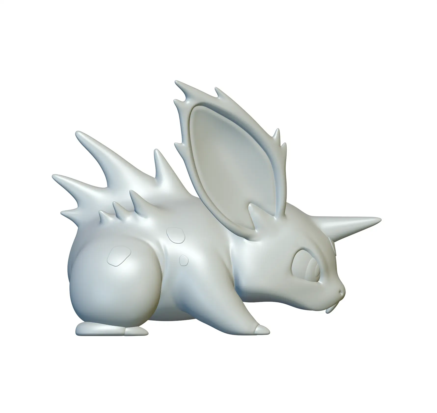 Pokemon Nidoran #32 - ¡Listo para imprimir en 3D!