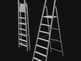 Foldable Step Ladder 3D Printable Model-1