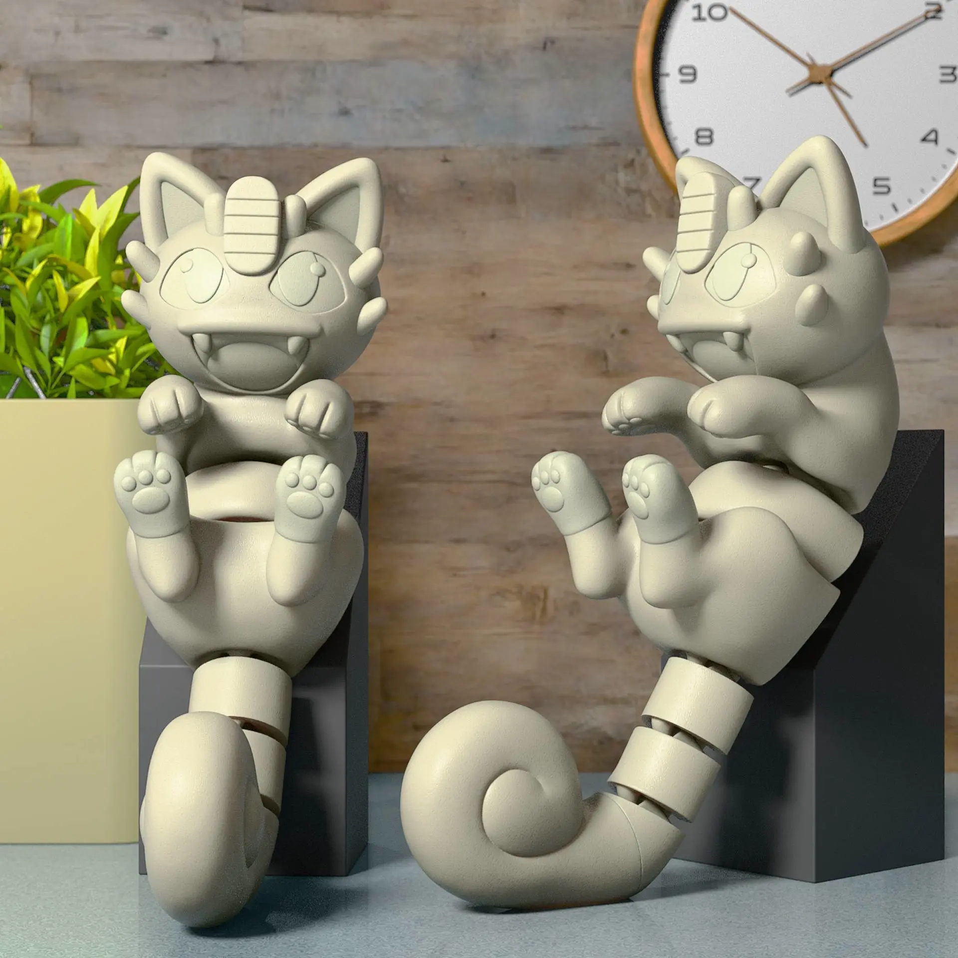 Flexi meowth Fan Art Support-less