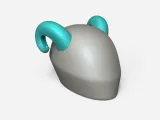 Ram Horn for Motorcycle Helmets - Accessory-2