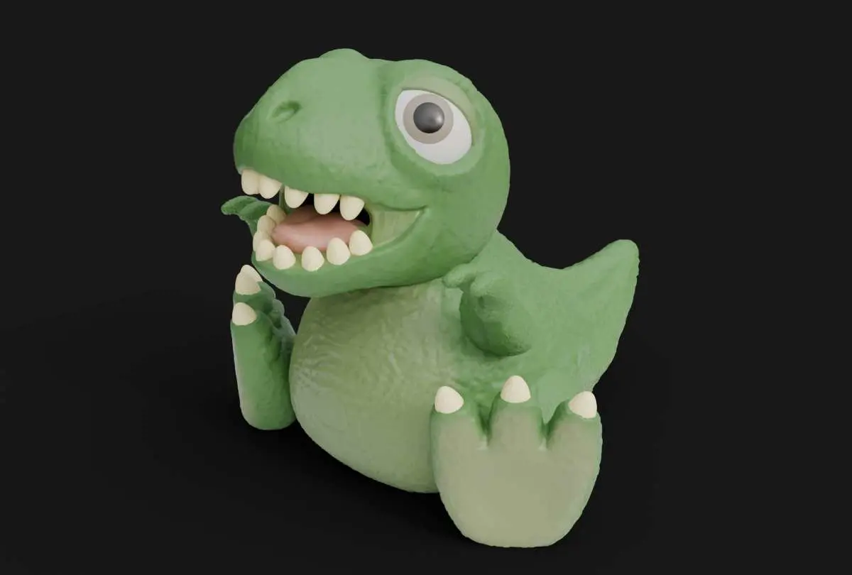 Chibi T Rex (Tyrannosaurus Rex) Piggy Bank