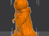 Grim Pumpkin King Statue-4