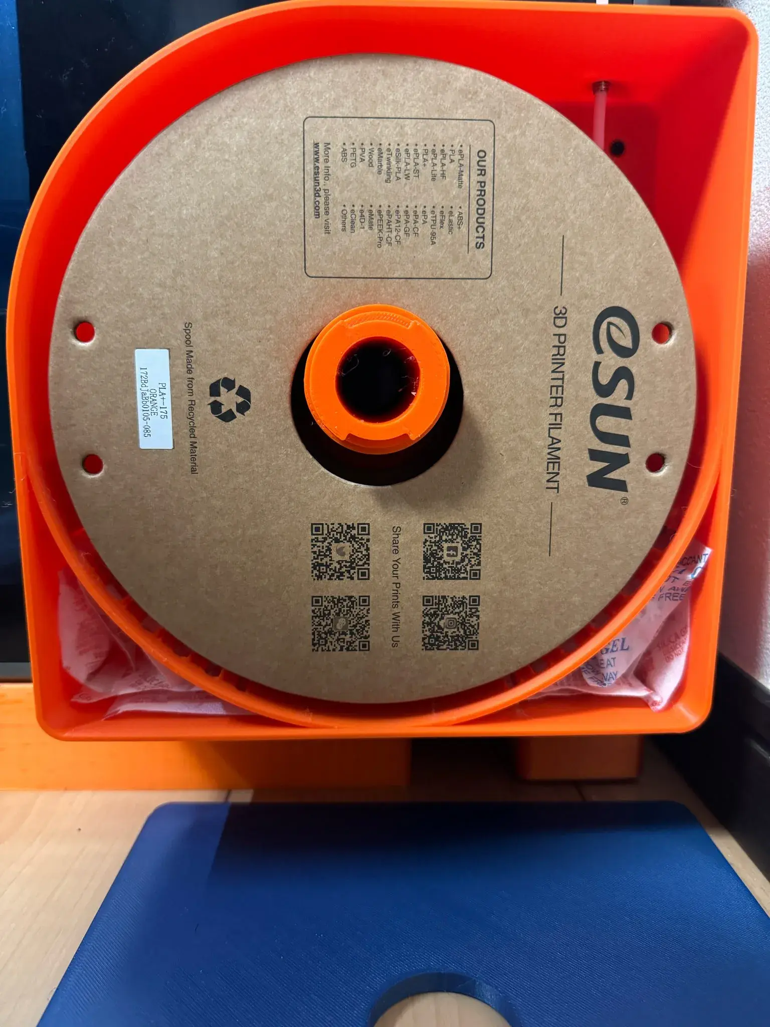 For K1 and K1C Side Dry Filament Box with Spool