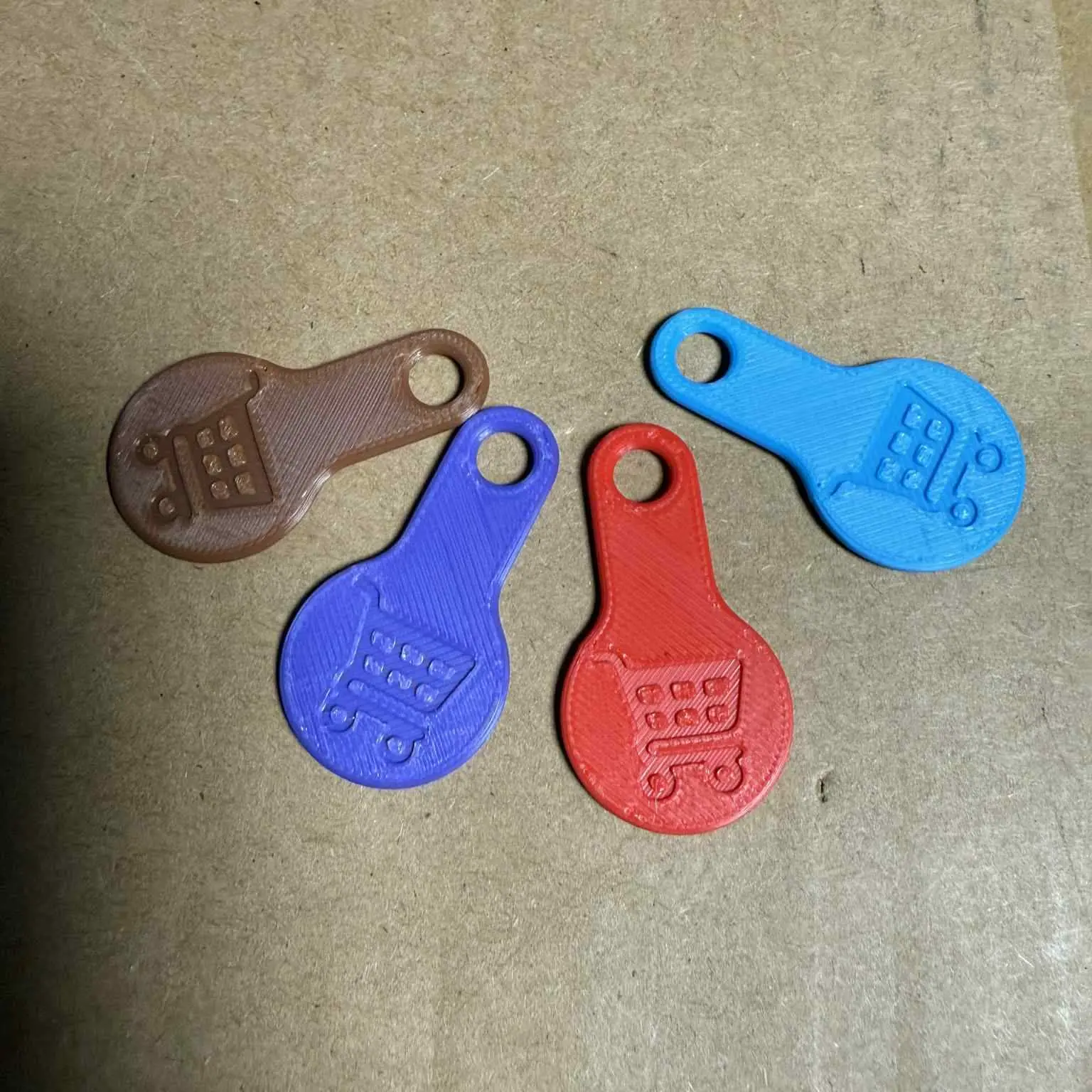 Shopping cart token, coin