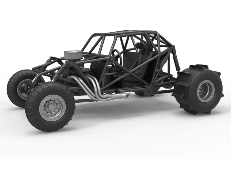 Sand dragster 4x4 Base Scale 1:25
