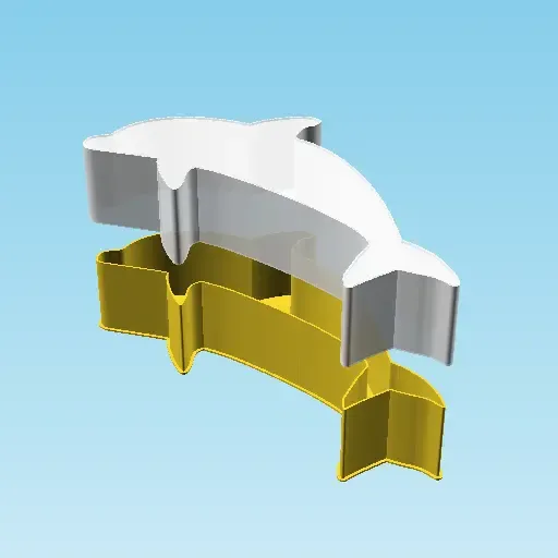 PiktoTea Dolphin, nestable box (v2)