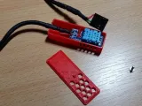 This is an enclosure for a DHT11 sensor module. The Sensor/P-6