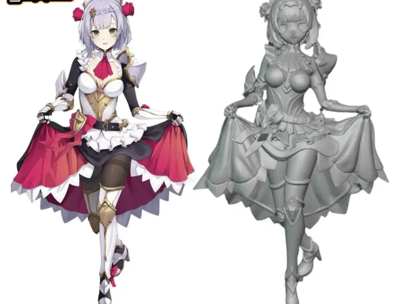 Noelle Genshin Impact pose 2