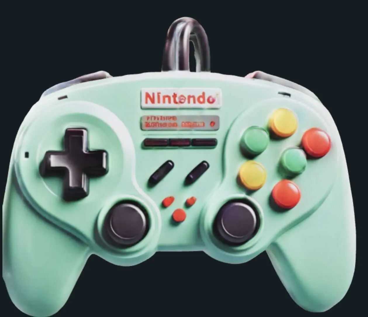 Retro Controller Key Chain 