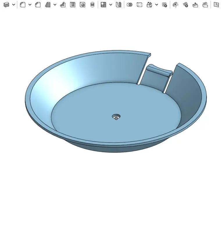 round back cover of an antique wall clock