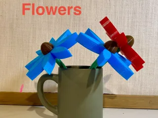 3D Printable Flowers