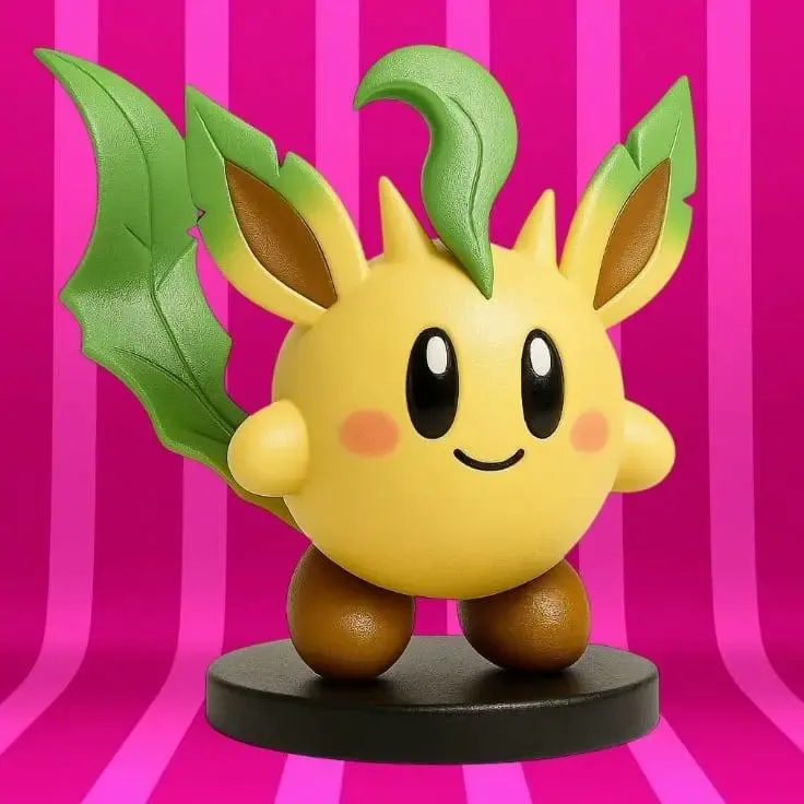 pokemon kirby leafeon
