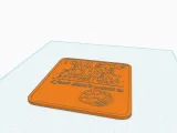 "I CAN STOP" coaster set-4