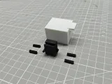 Pixel-style snap-together toy ornament - Black-faced Sheep-4