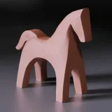 Horse toy figurine