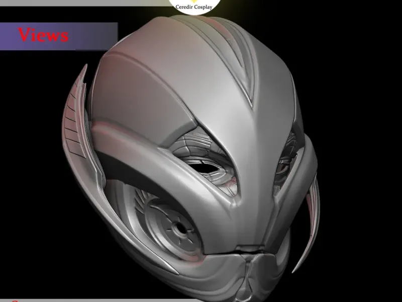 Ultron Avengers: Age of Ultron Casco 3d download digitale