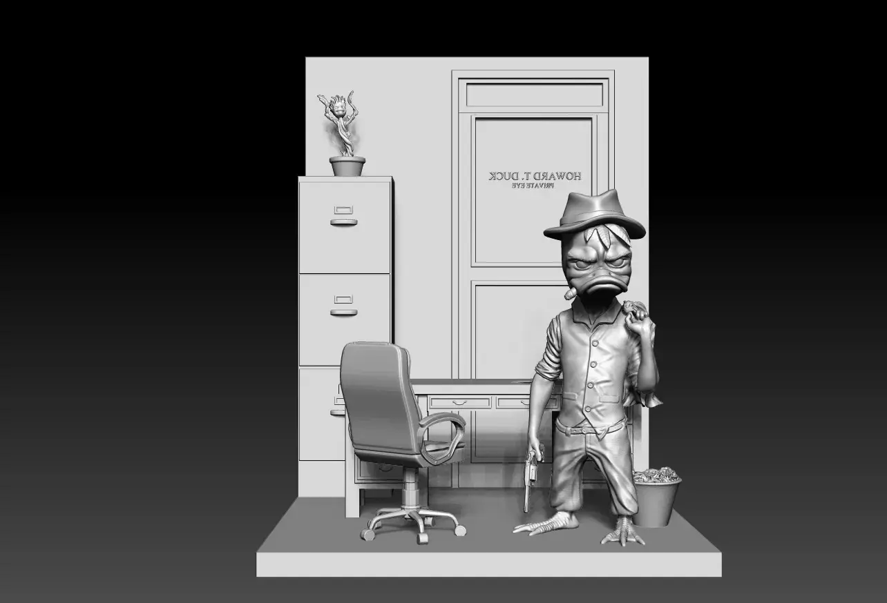Howard The Duck - FAN ART