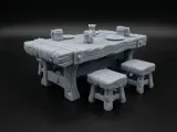 FREE PROPS Table Fantasy Miniatures 32mm STL for TTRPG-3