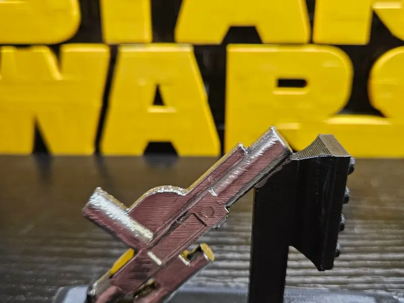Supporto da parete per logo Star Wars Lego (Blaster)