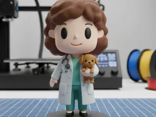 VETERINARIAN FIGURINE