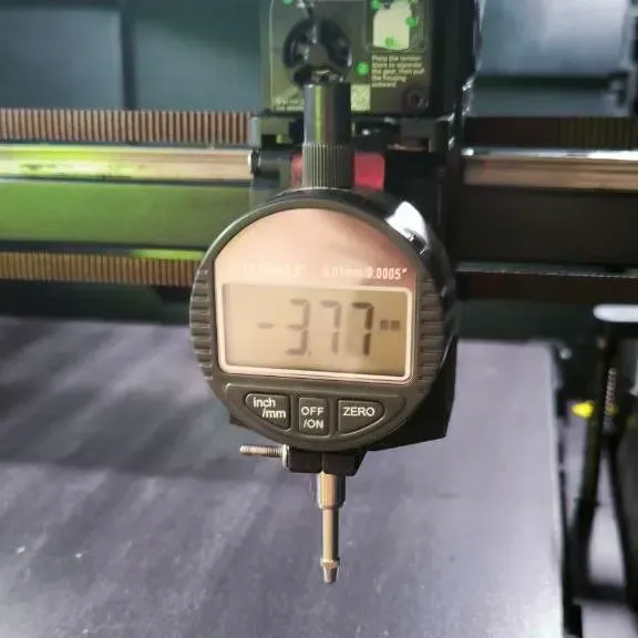 Creality K2 Plus Dial Gauge Adapter