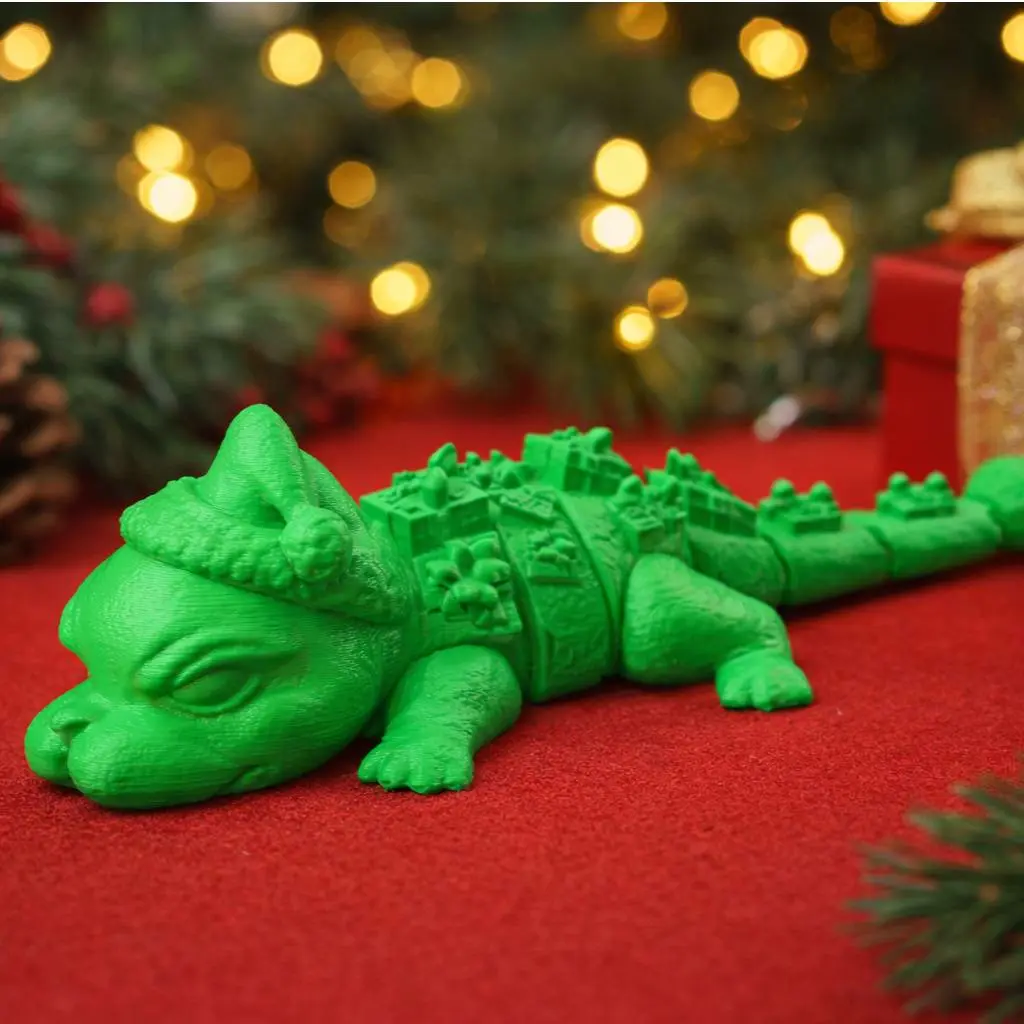 Grinch who stole christmas and Whoville Articulated Dragons