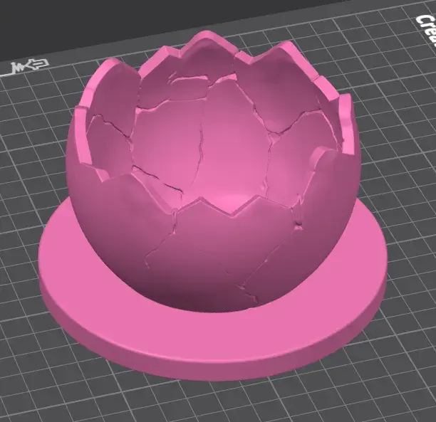 Cracked Easter Egg Candy Bowl