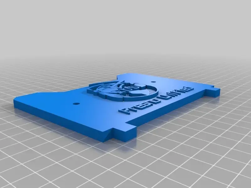 O meu logótipo FUSD da placa posterior do replicador 1, 2 e 2X personalizado
