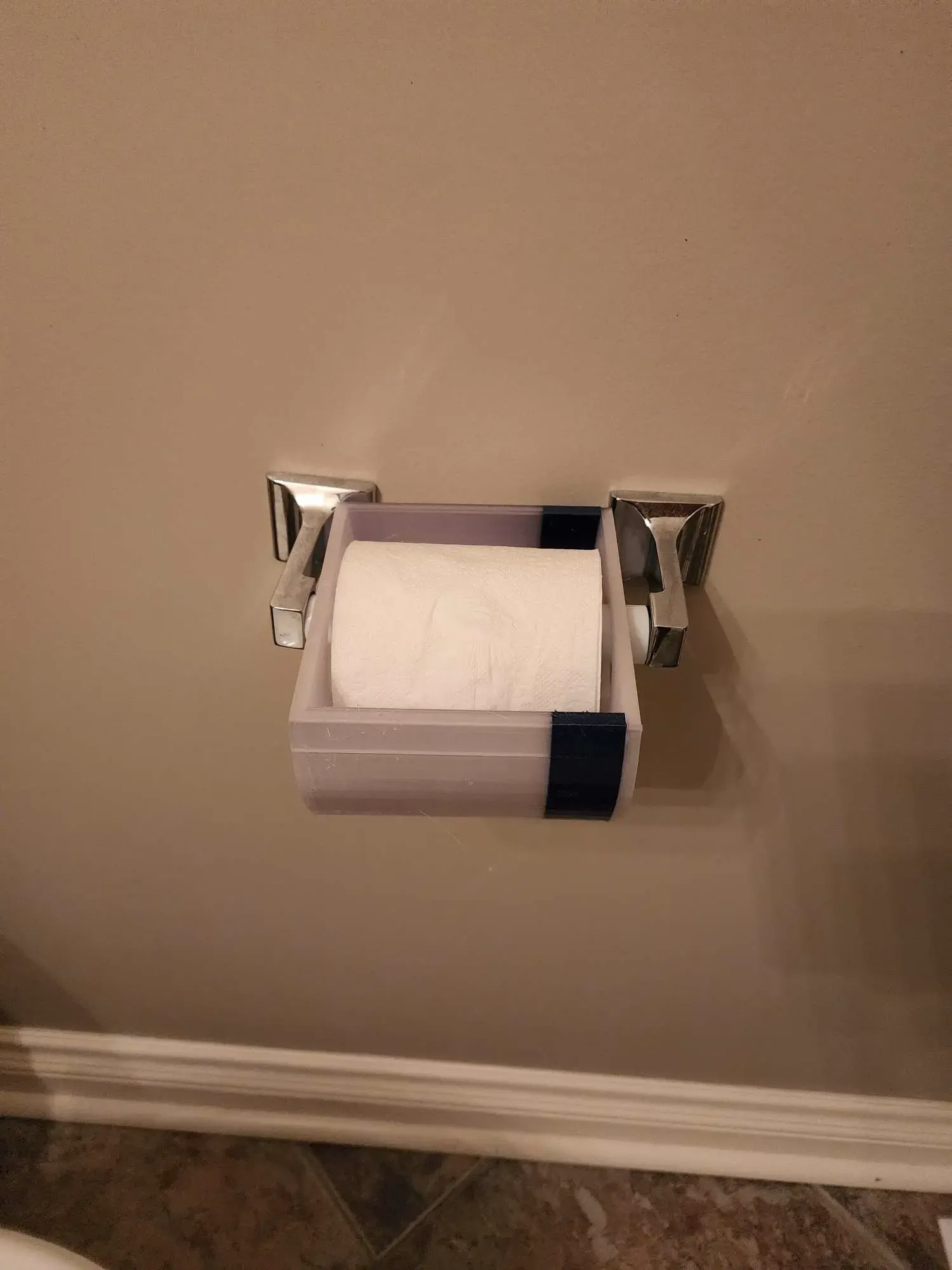 toilet paper protector from cat