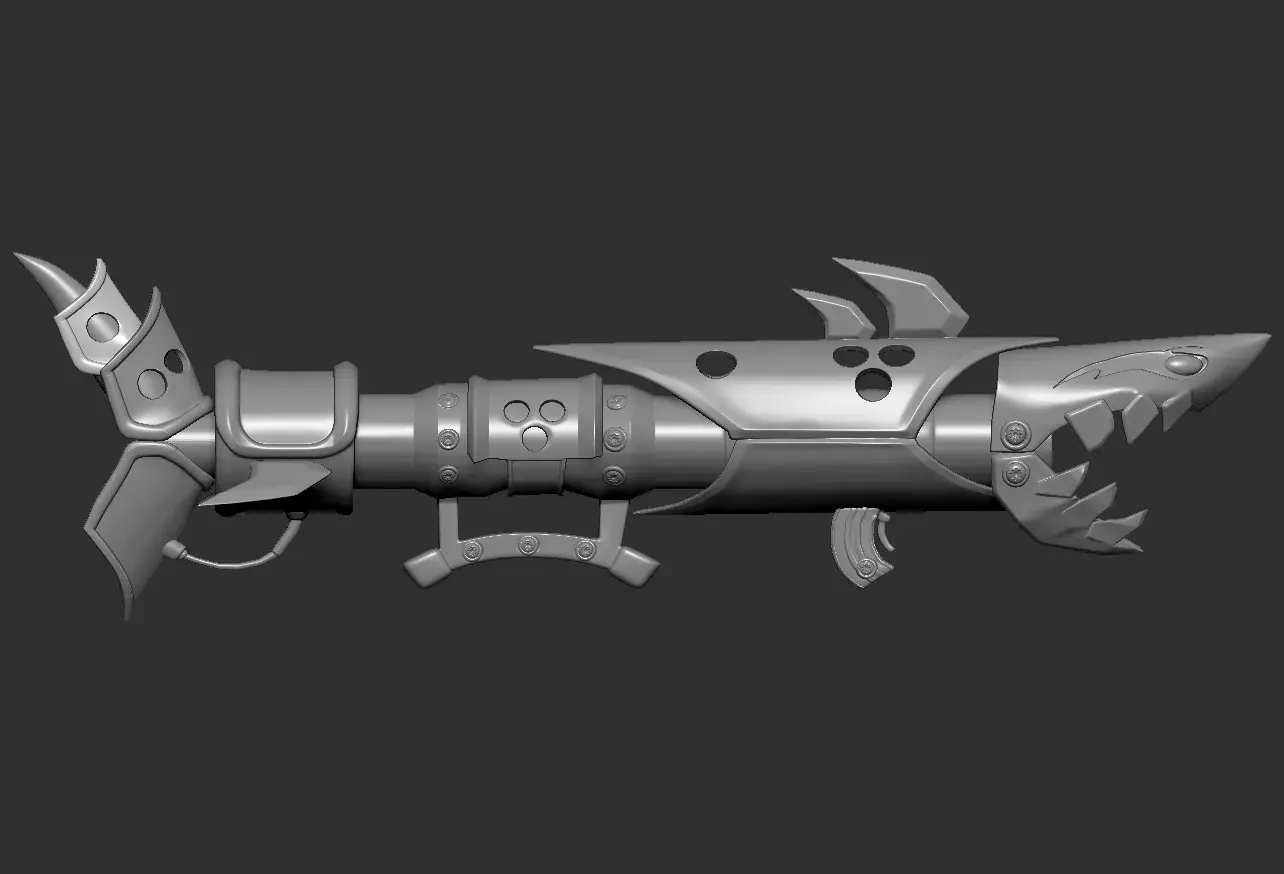 Jinx Fishbones BAZOOKA - REAL SIZE COSPLAY