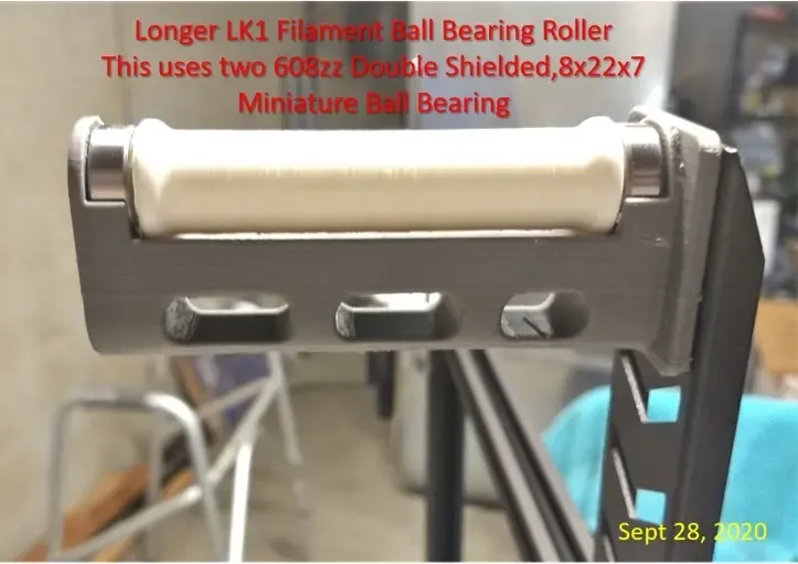 Längerer LK1 Filament Roller - Kugellager
