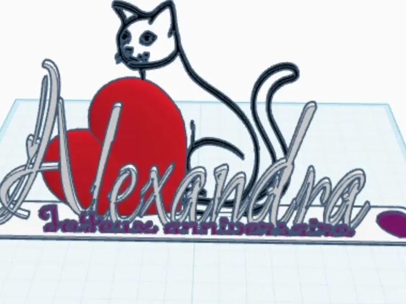 Anniversaire Alexandra 