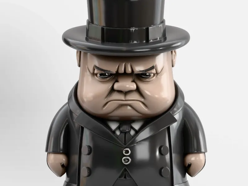 Churchill Fan Art Cartoon