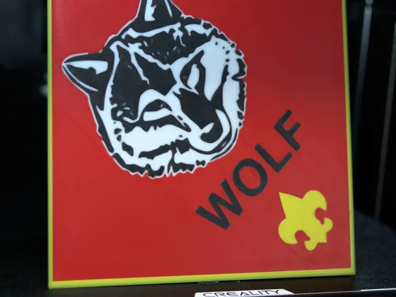 Cub Scouts Wolf Plaque