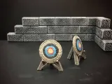Delving Decor: Archery Target (28mm/Heroic scale)-0