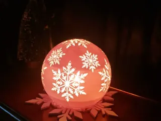 The Ember-Glow Yuletide Cradle