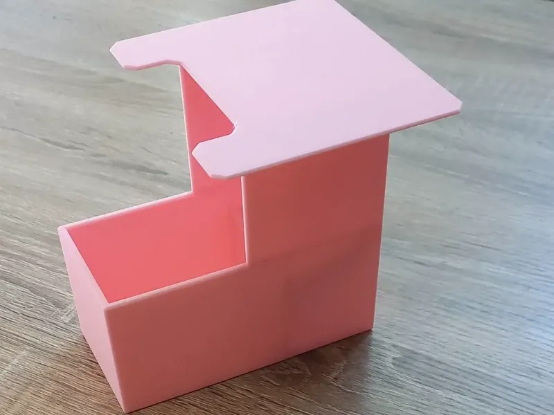 scatola di scansione. strumento per la scansione di carte da collezione.