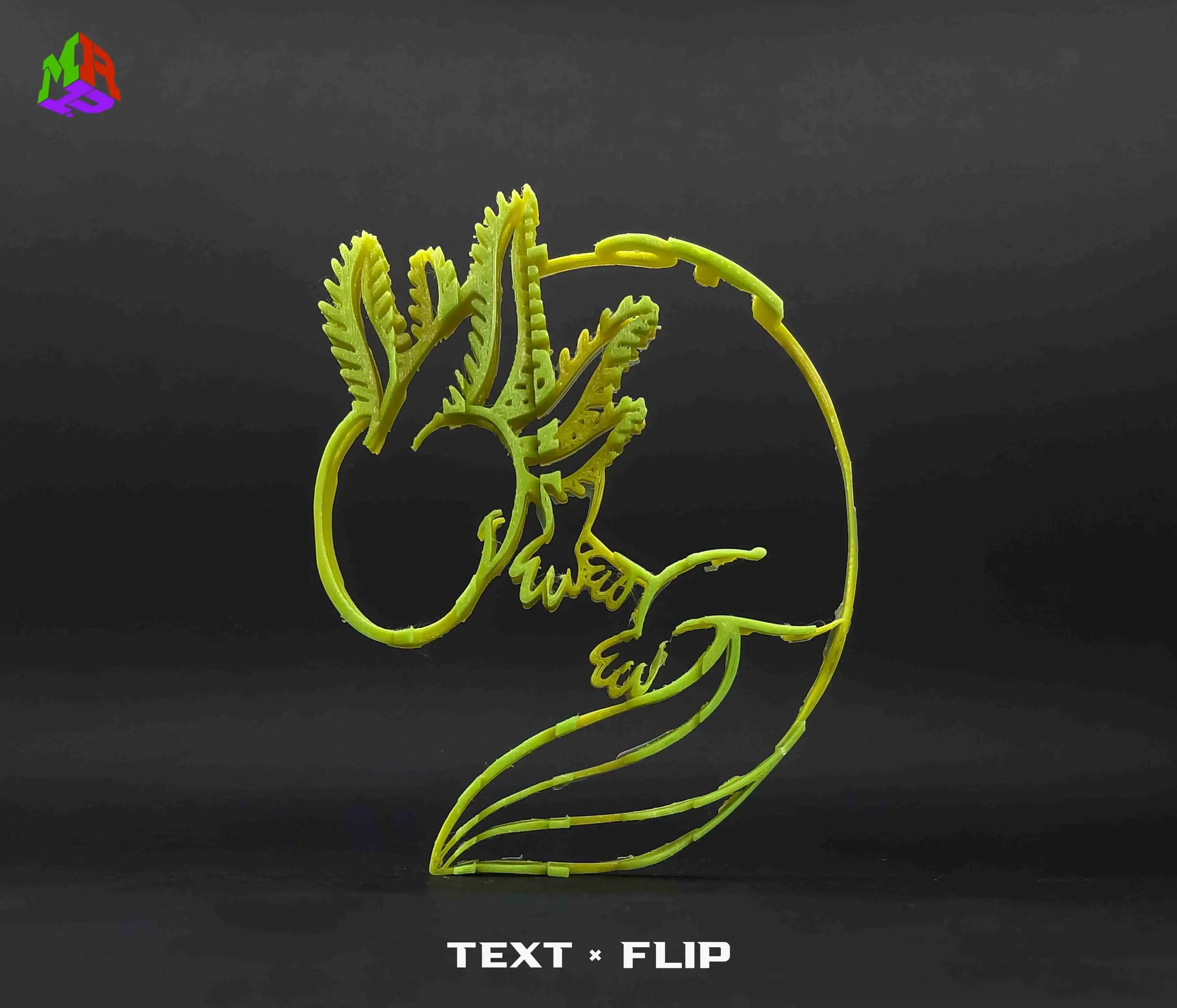 Text Flip - Axolotl 3.0