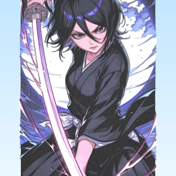 Bleach Rukia Sanatı
