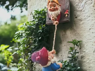 Two Gnomes Repelling