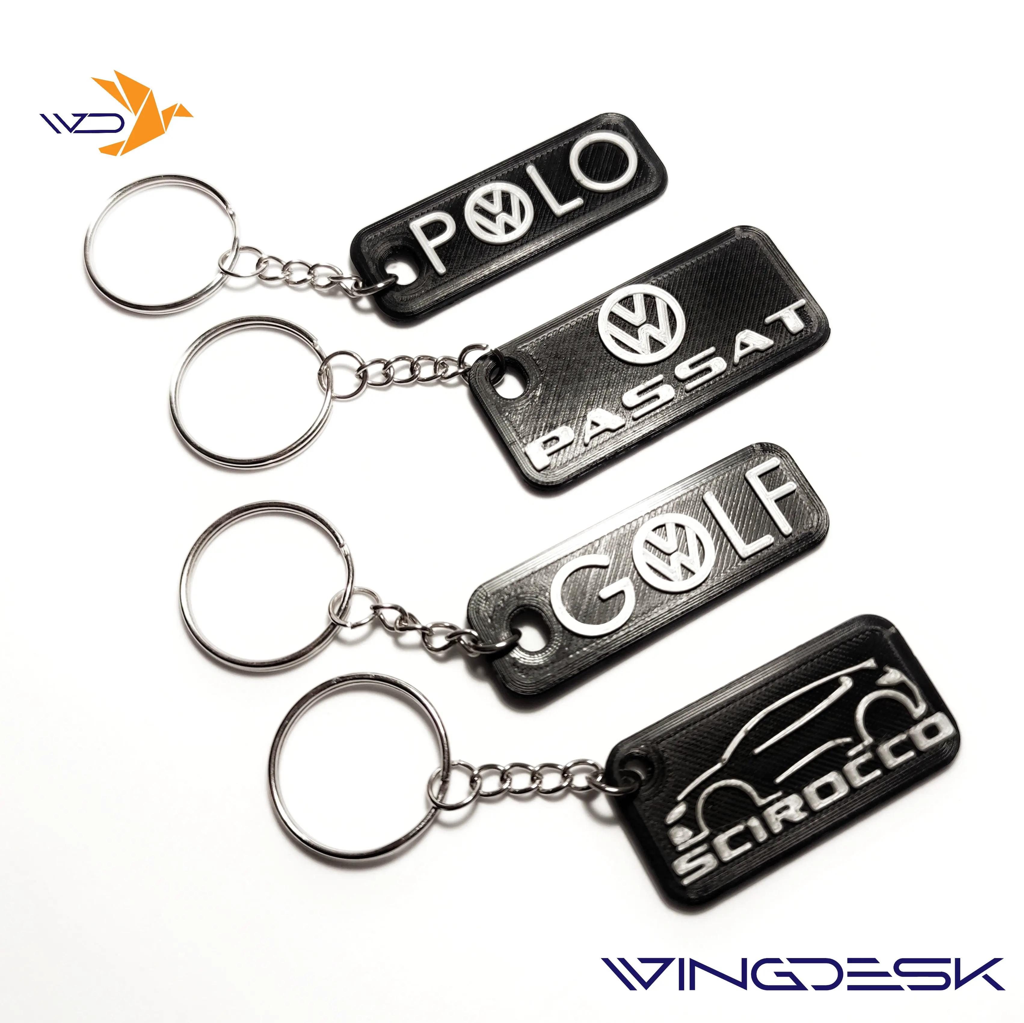 LLAVERO VOLKSWAGEN - GOLF - POLO - SCIROCCO - PASSAT