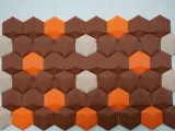 Hexa Wall Organizer Decor by one block-6