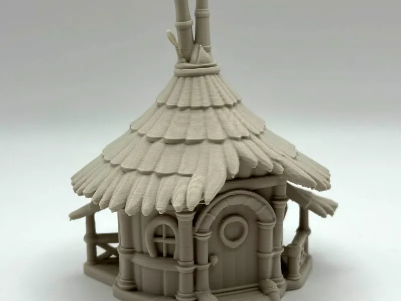 Bamboo Cottage Miniature