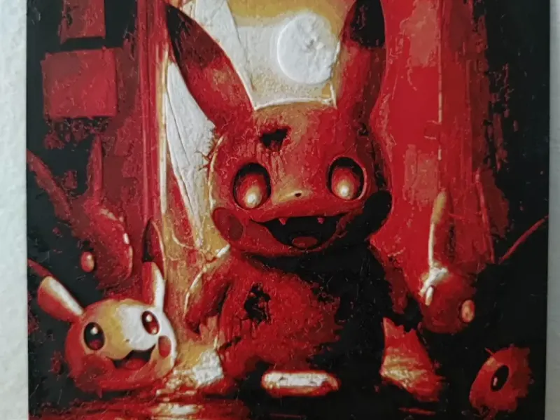 Hueforge Pikachu Halloween
