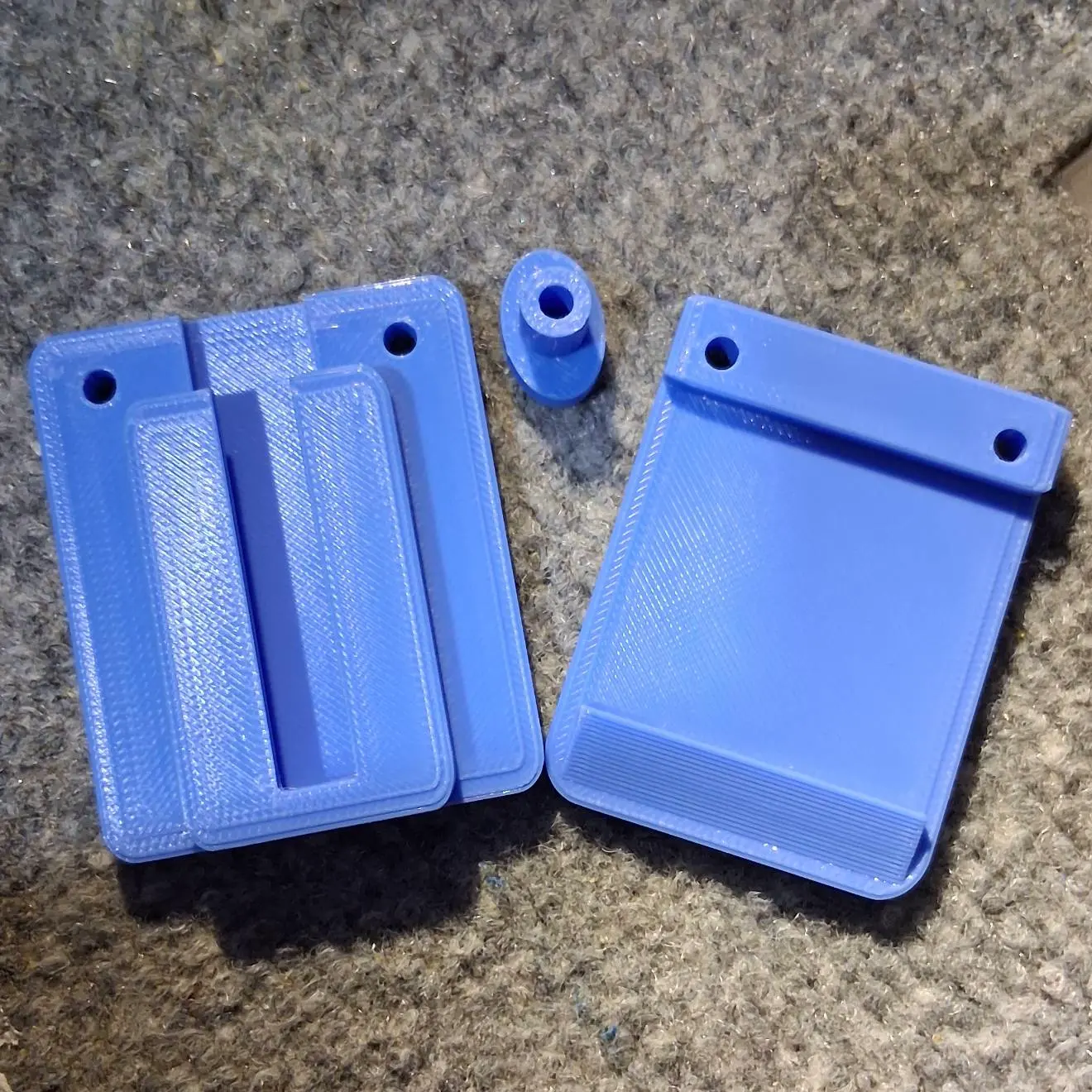 Clip on, slide and lock, drill holster