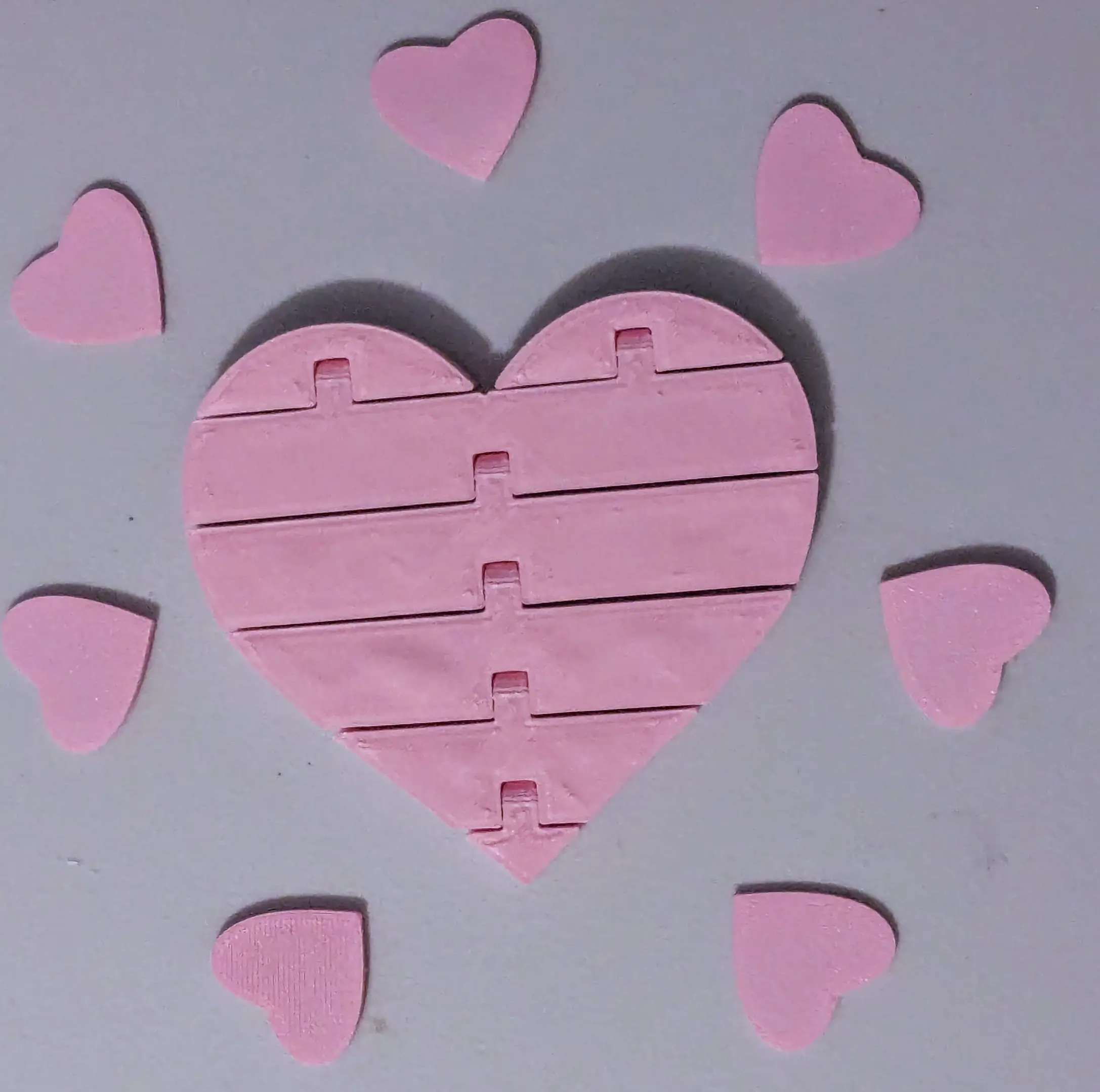 Flexi Articulated Heart (Print in Place!)