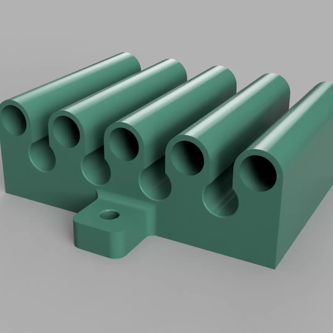 Cable Organizer with Rounded Clips